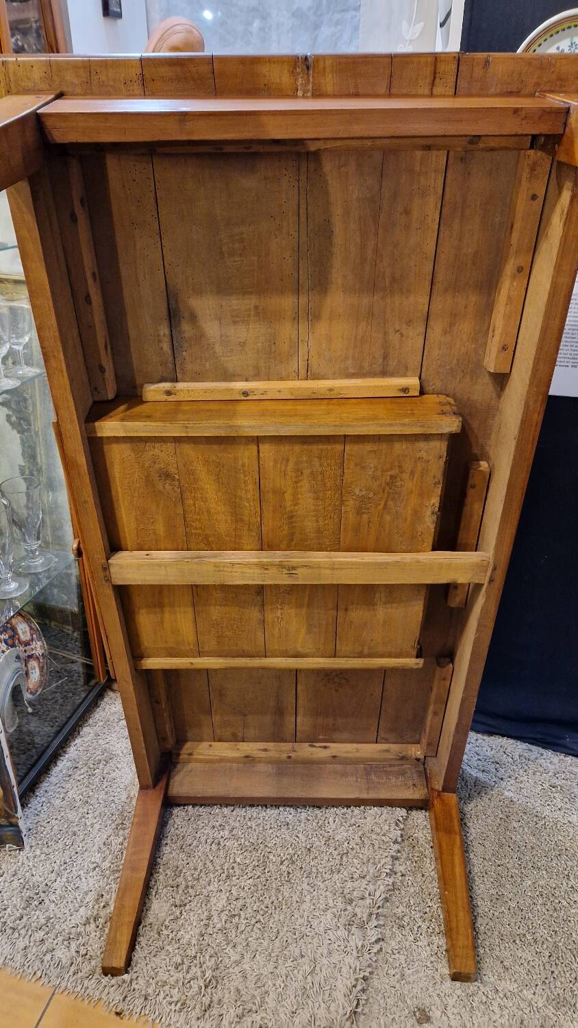 Cherry wood coffee table