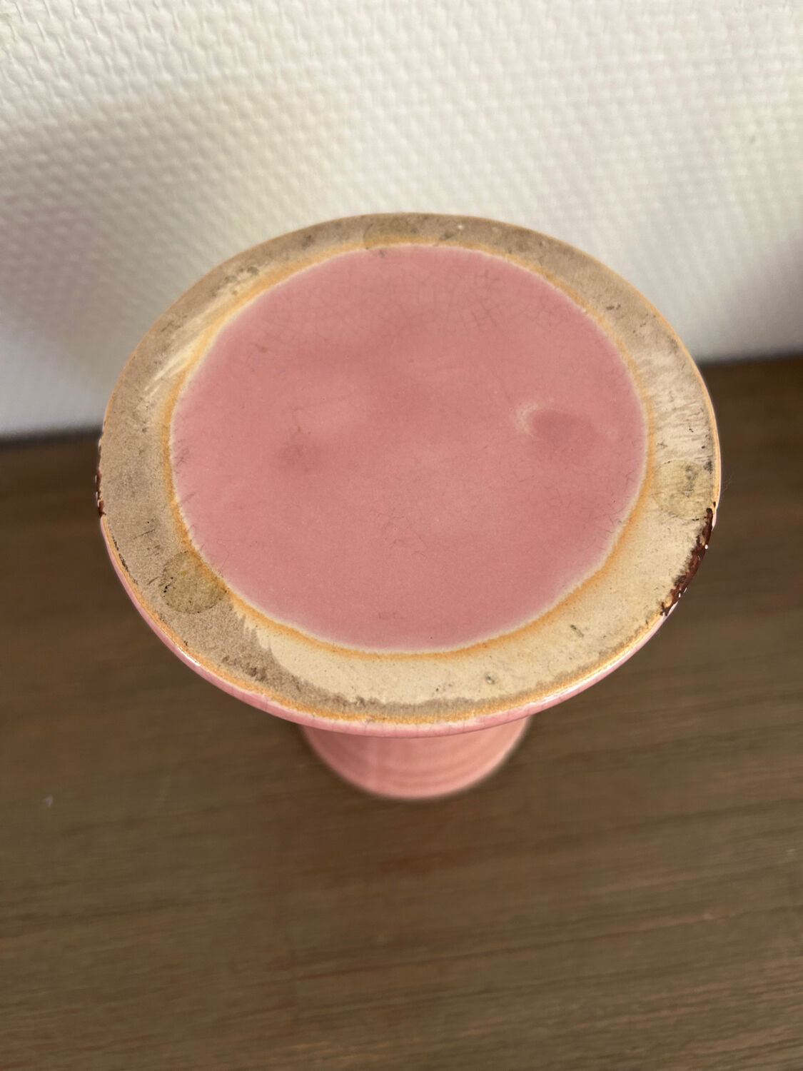 Measuring glass vase