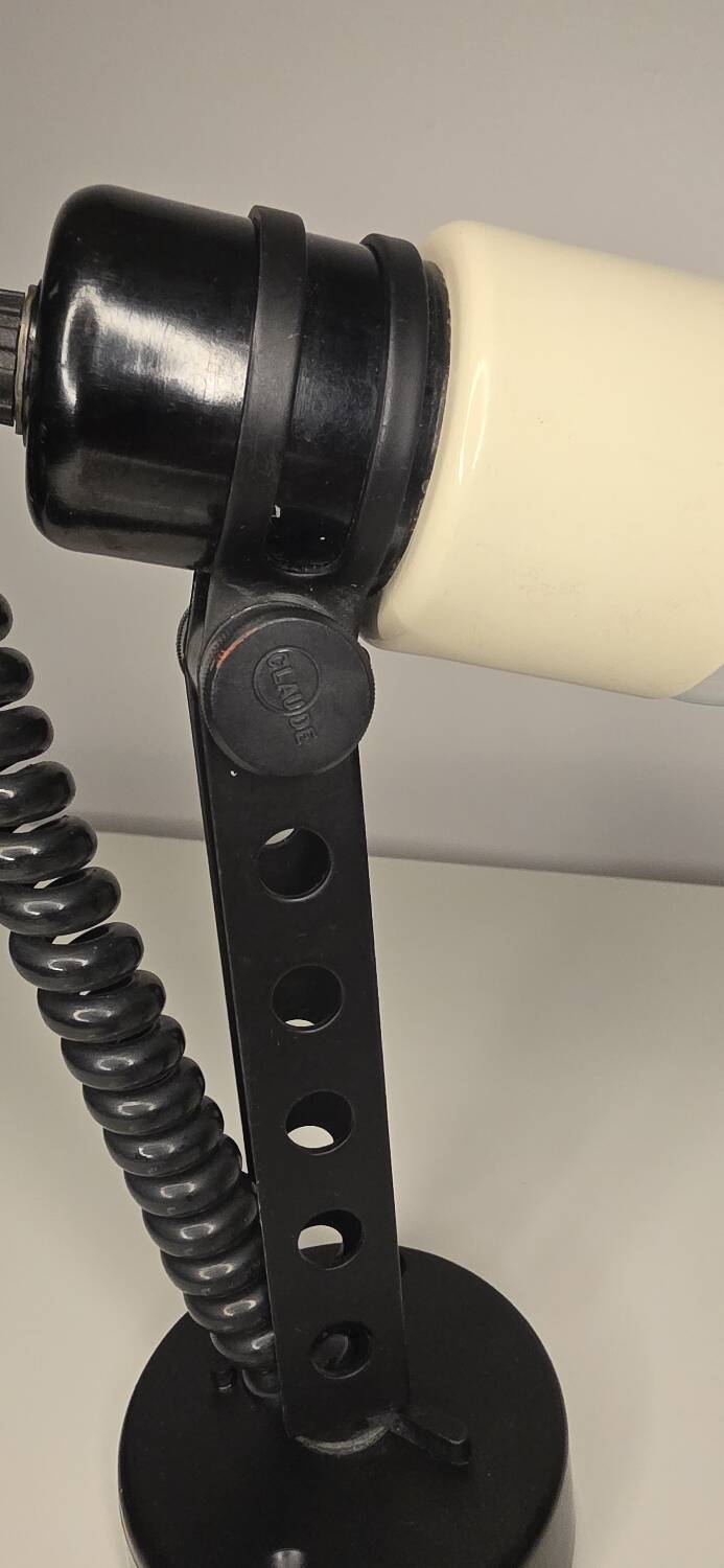 Spotlight lamp Claude D60, vintage industrial