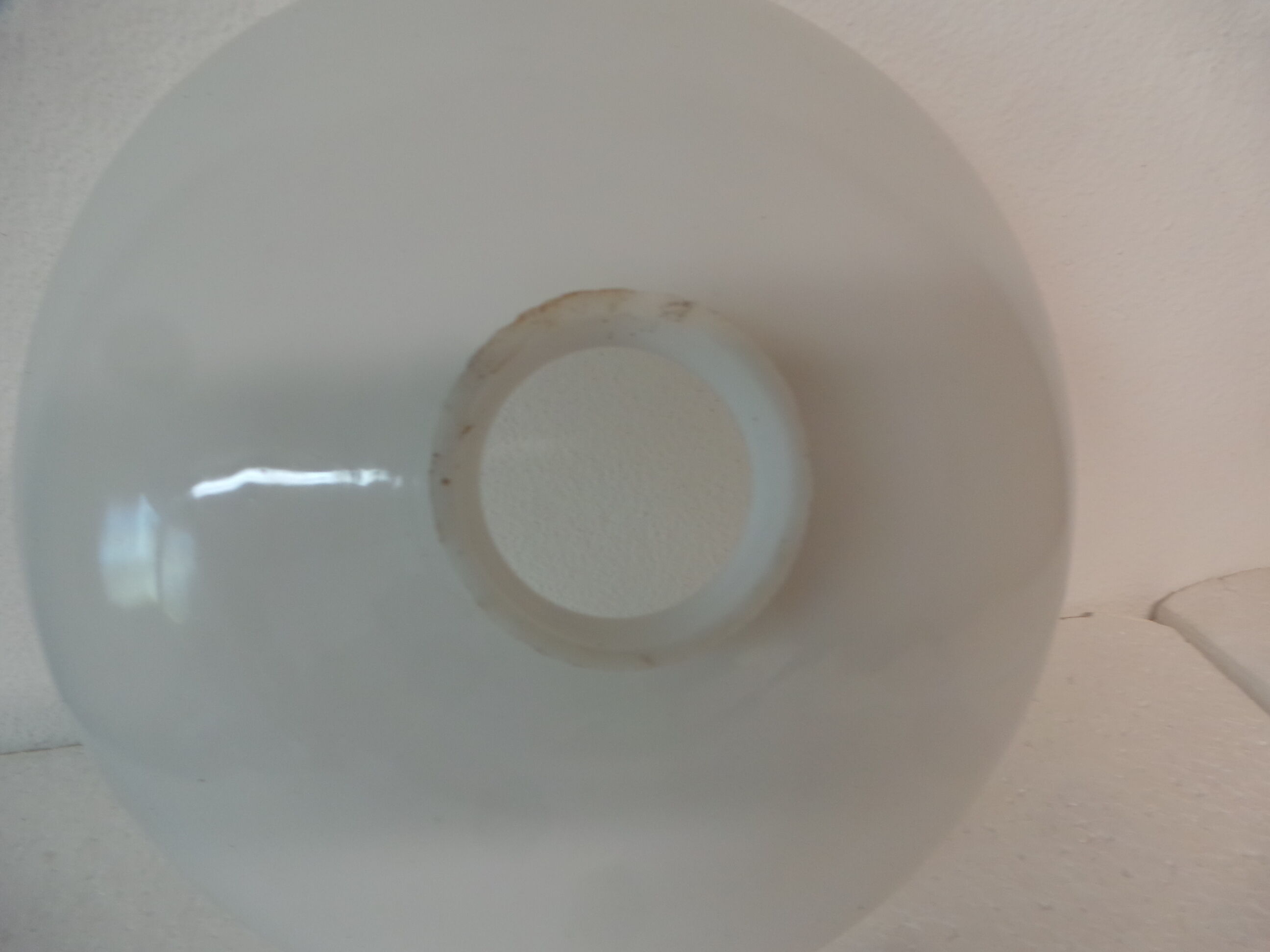 Abat jour blanc  opaline