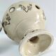 Three Saint-Uze ceramic tealight candle holders, early 20th century