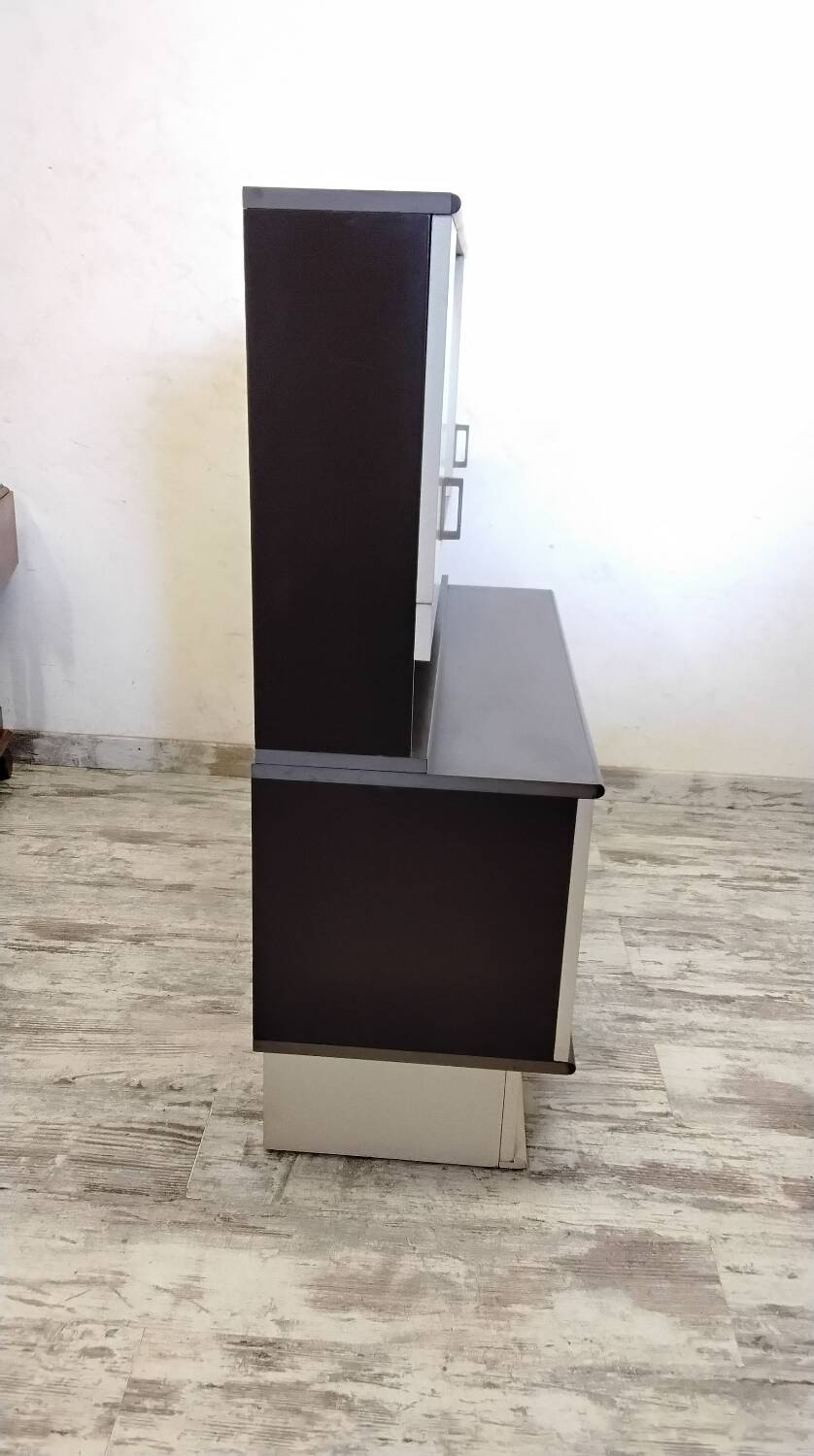 Bar cabinet / entrance furniture with a vintage 1970s mirror.