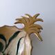 Empty pocket pineapple enamelled brass