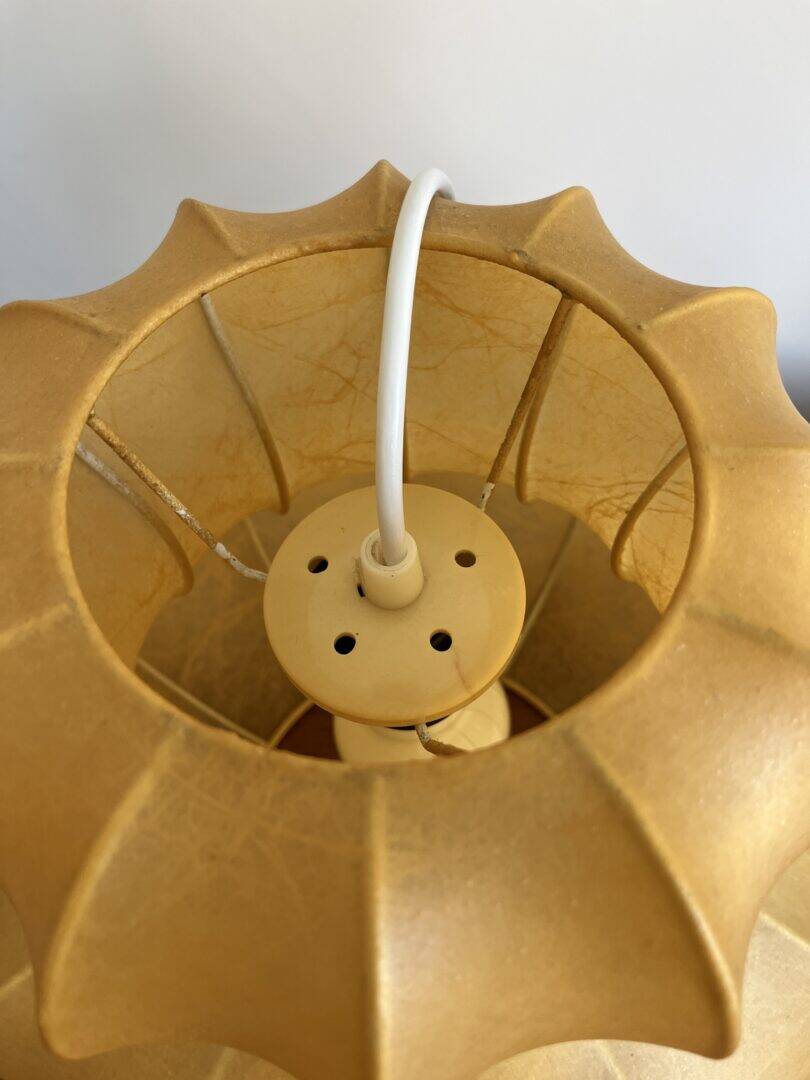 Rare cocoon pendant lamp – Goldkant Leuchten