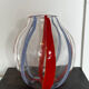Murano blown glass vase by Lisa Corti