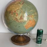 Globe terrestre vintage 1978 de Räth Leipzig ex-RDA - 43 cm