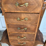 Dressing table in wood marquetry