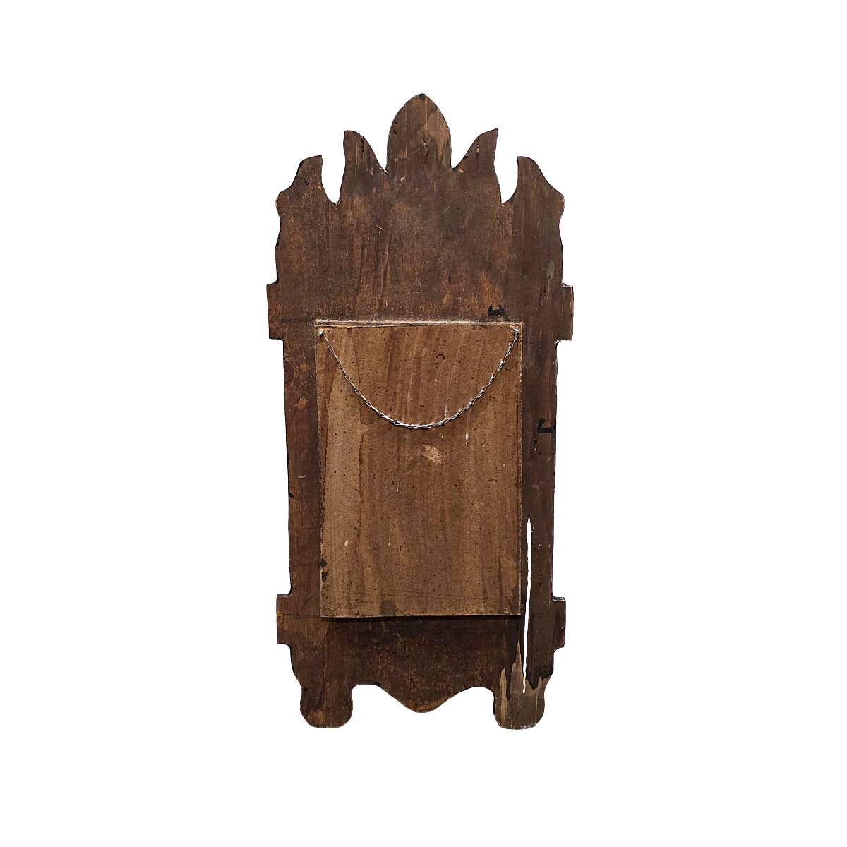 Vintage Hand Painted and gilded Moorish Mirror, 1960/70s