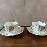 Pair of porcelain lunches