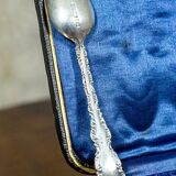 Antique English Silver Teaspoons, 1906, Set of 13