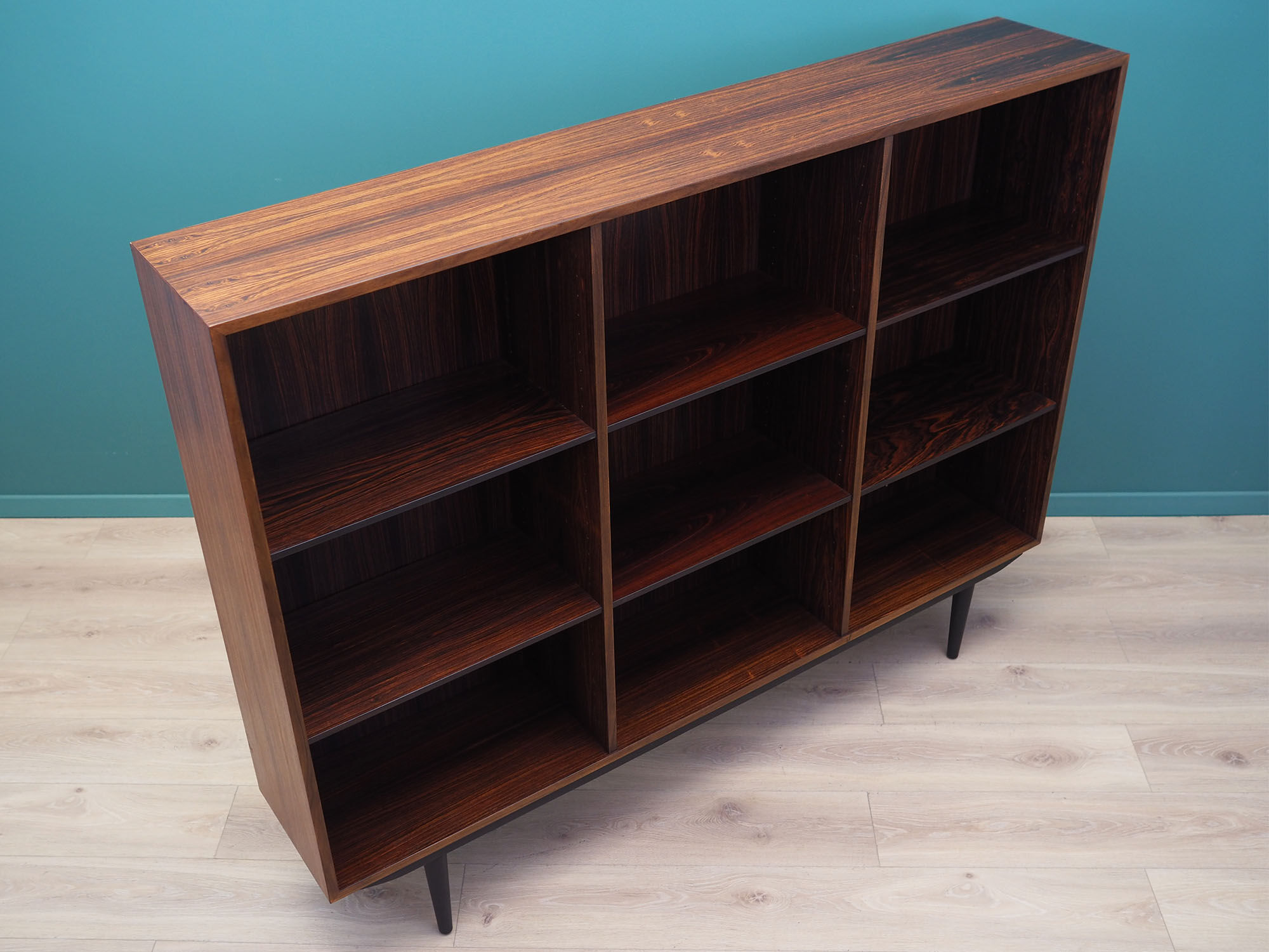 Rosewood bookcase, Danish design, 1960s, manufactured by Duba Møbelindustri
