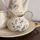 Tea Service Café Courtoisie Keramis Boch Louvière Art Deco Phoenix Bird