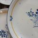 6 assiettes plates + 1 plat "Biltons " England 