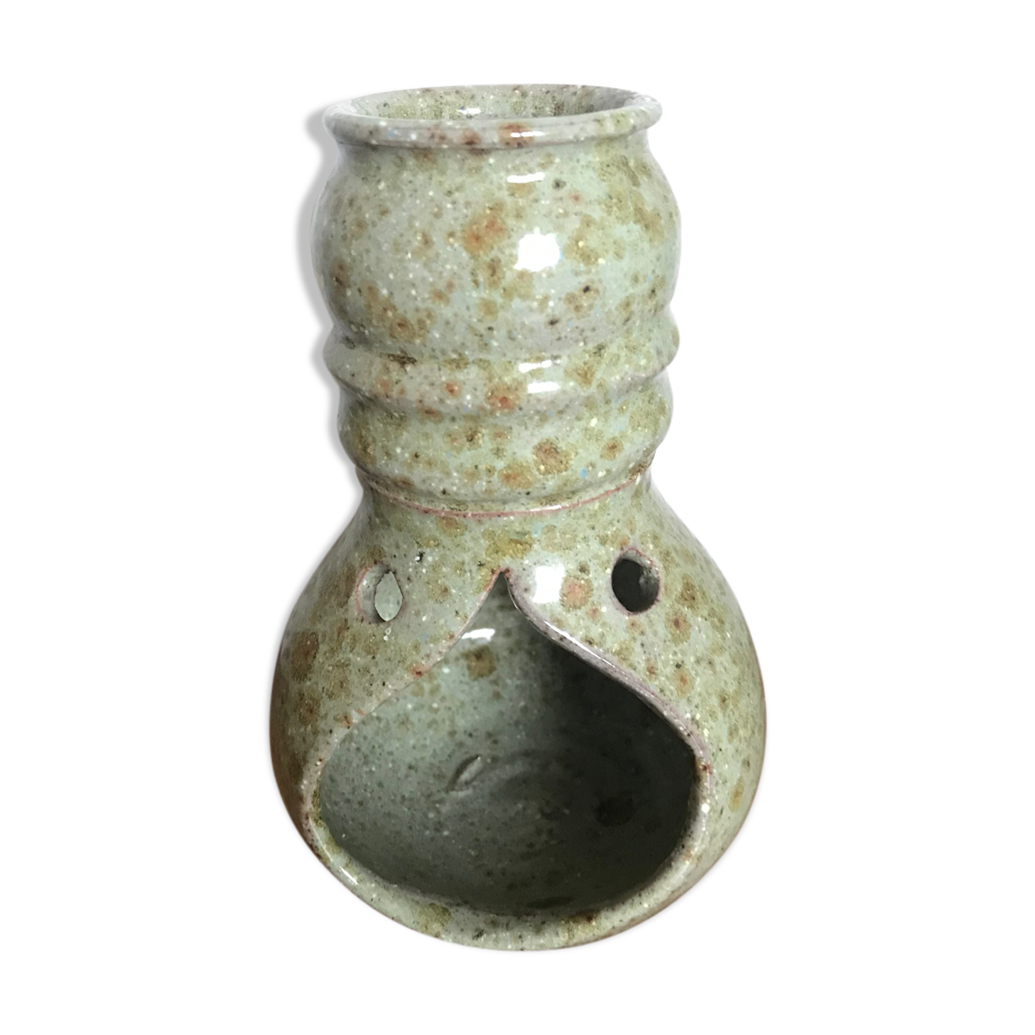 Vintage sandstone candlestick