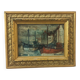 Tableau à l'huile "Marine" signé JP Rousseau