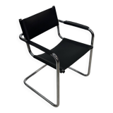 Vintage Breuer style leather chair B32/34 Italian Design