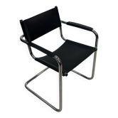 Vintage Breuer style leather chair B32/34 Italian Design
