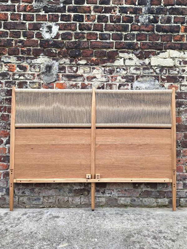 Tête de lit malora la redoute interieurs, meuble en corde tressée