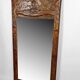 Art Nouveau mirror, "The French Rooster Triumphant over the German Eagle", 1916