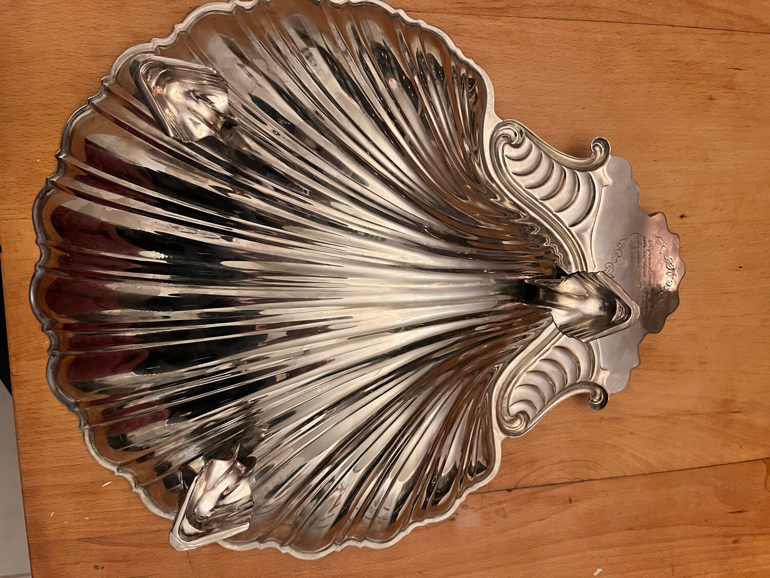 Scallop shell manufacture Olri