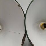 Enamelled sheet metal cone suspensions