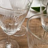 Set of 6 small liquor glasses
