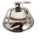 Foie gras platter + toast holder / Silver-plated metal foie gras service
