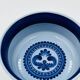 Saladier en porcelaine Bleu Saxe Kahla GDR