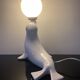 Lampe Otarie vintage en céramique de Delfts années 60