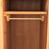 Armoire asymétrique vintage en chêne rénovée