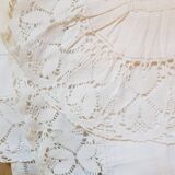 Handmade lace pillowcase