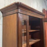 19th-century English mahogany library