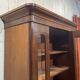19th-century English mahogany library