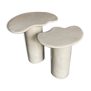 2 guéridons « Nuage »