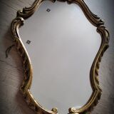Wooden gilded mirror 51x31