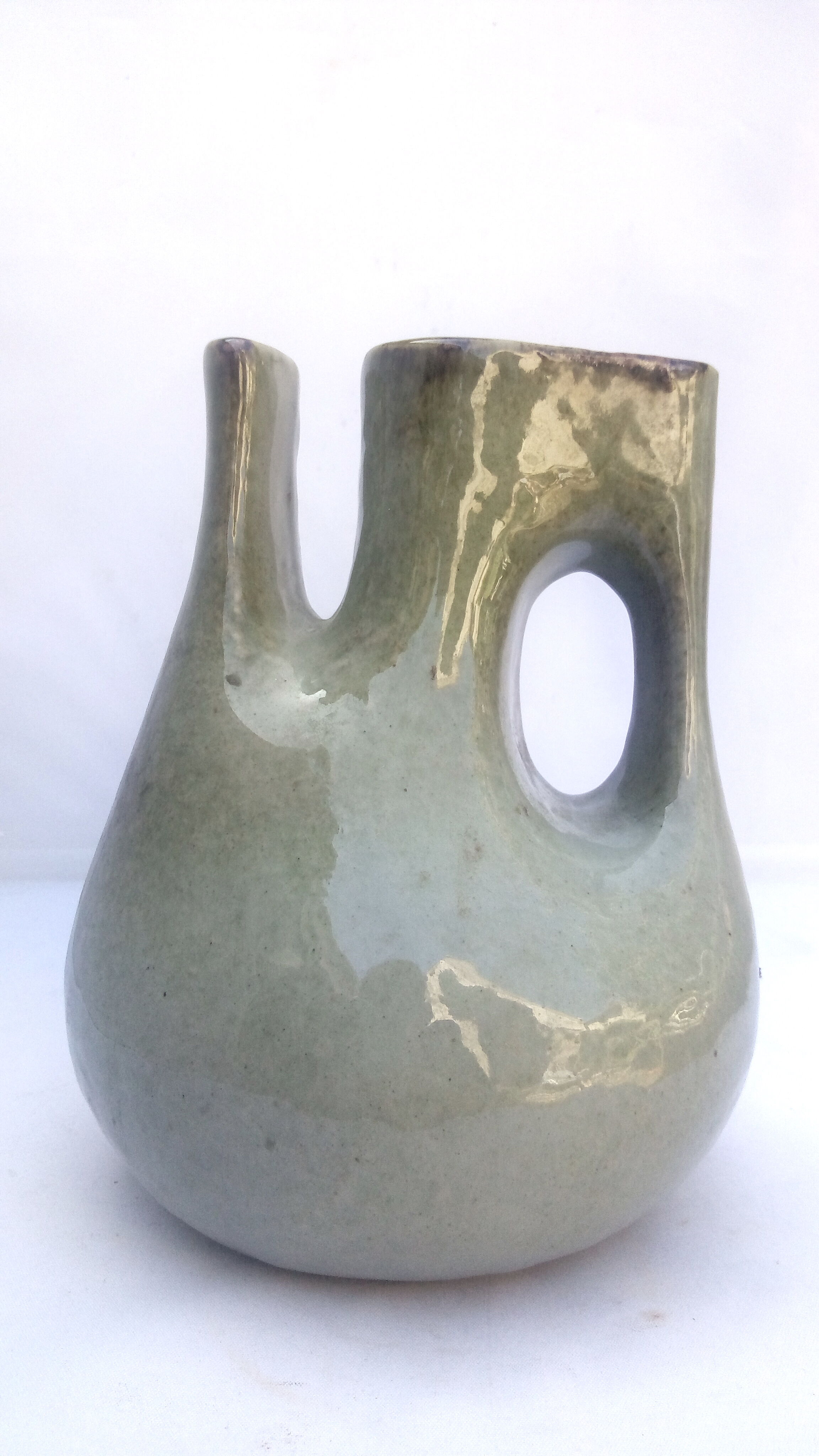 Scandinavian-style design pitcher in Arnon sandstone