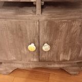 Bleached grey skateboards