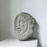 Stone sculpture 1950 face