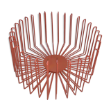 Fruit basket lacquered steel wire