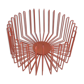 Fruit basket lacquered steel wire