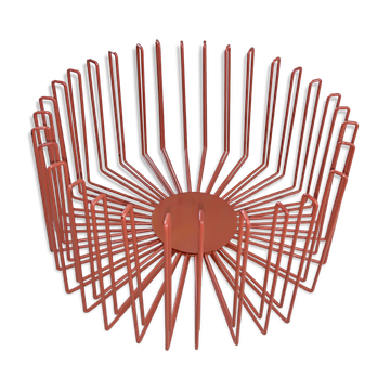 Fruit basket lacquered steel wire