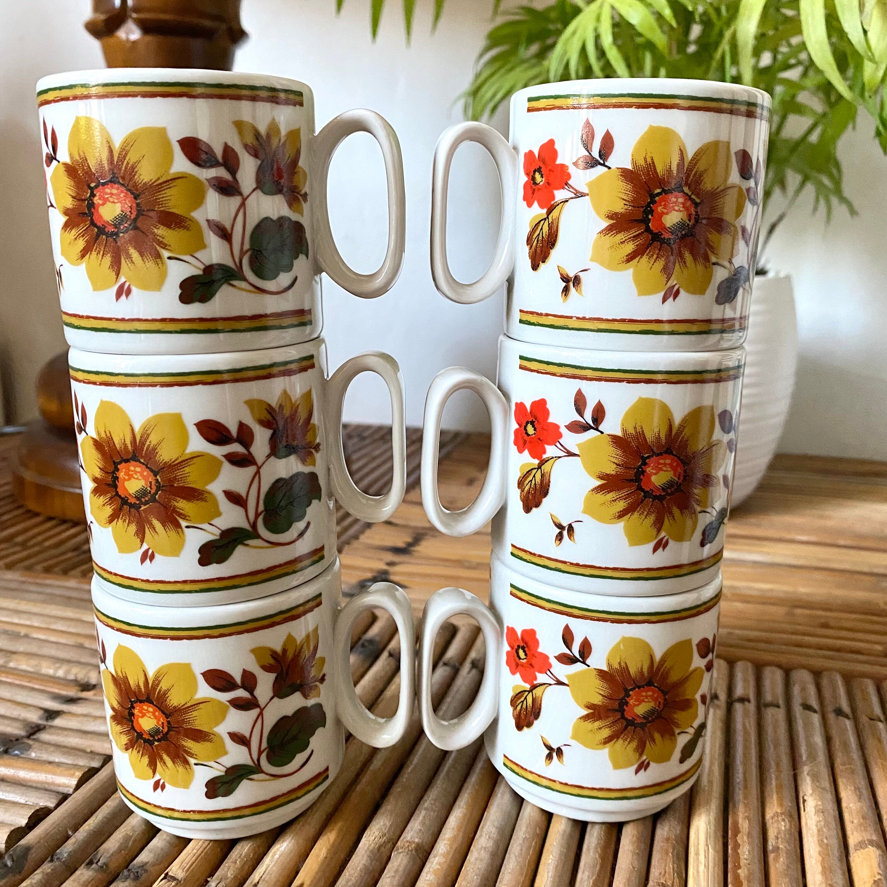 Vintage Tognana Coffee Mugs
