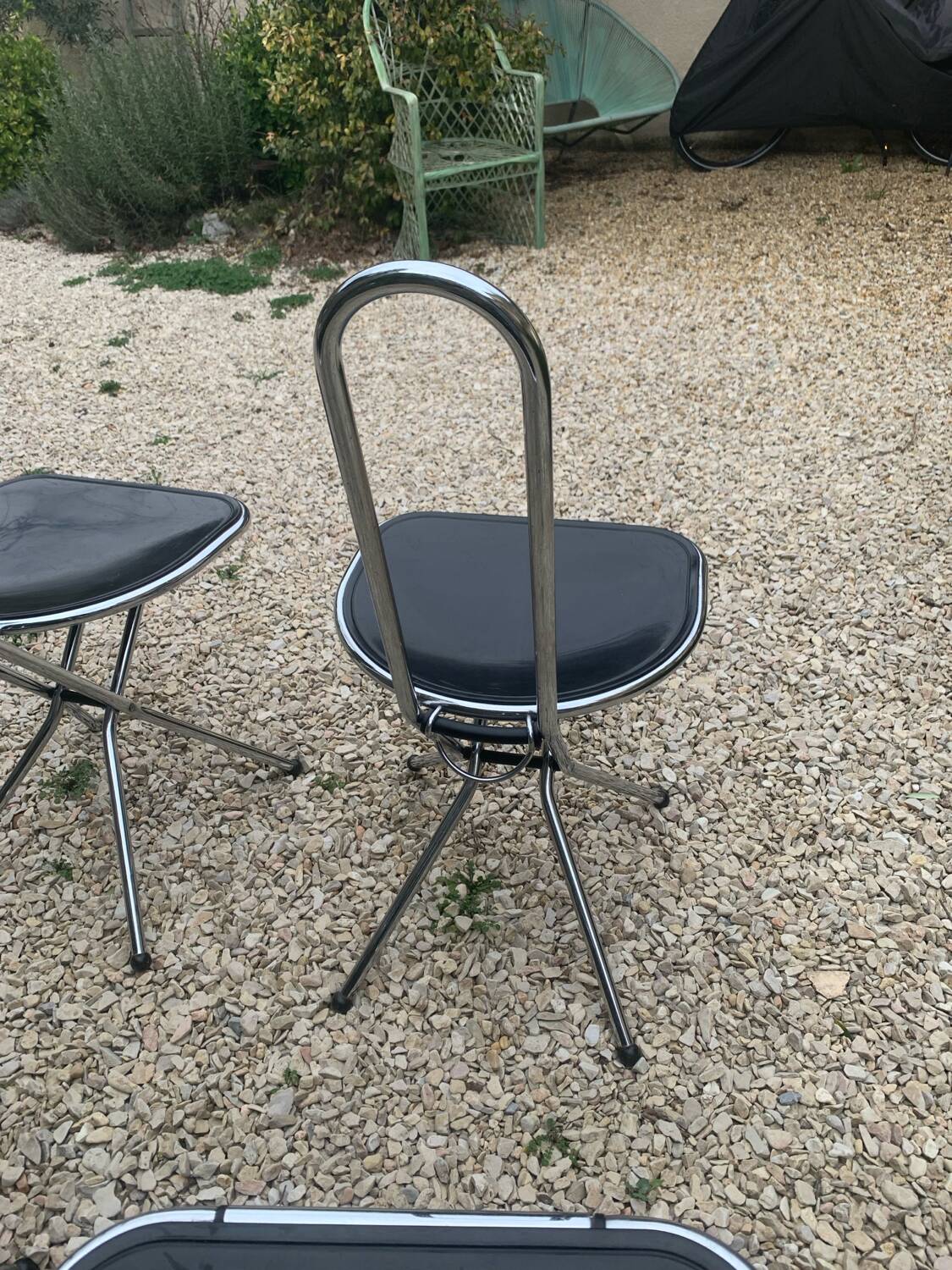Set of 4 70s chairs