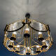 Vintage Bakalowits & Söhne chandelier from the 70s