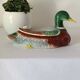 Vintage ceramic duck catchall