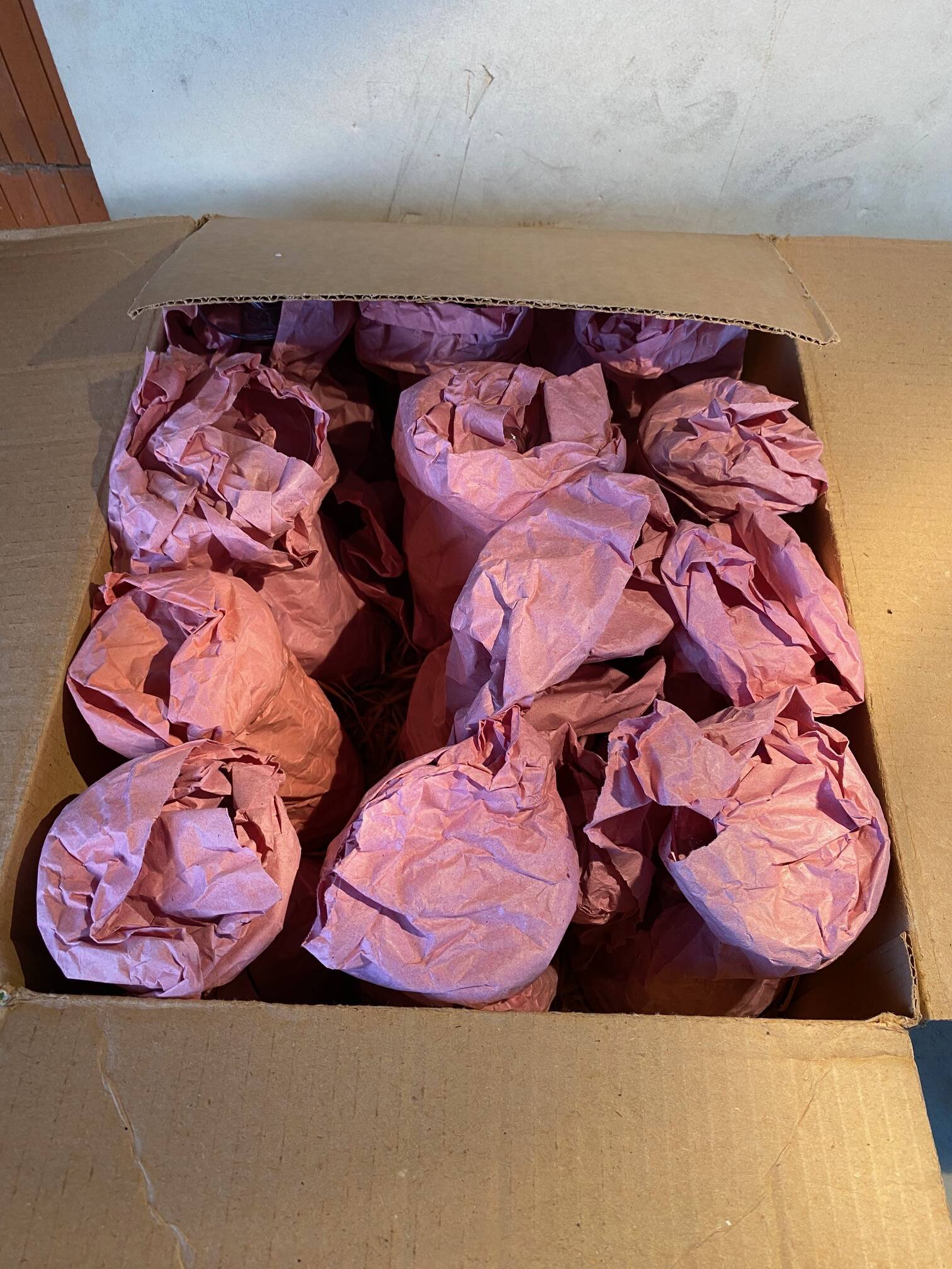 12 number 2 baccarat crystal glasses model piccadilly in original box