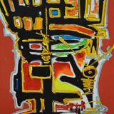 Air France by Georges Mathieu Mexico original poster