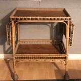 1950s rattan dessert