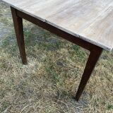 Oak farmhouse table