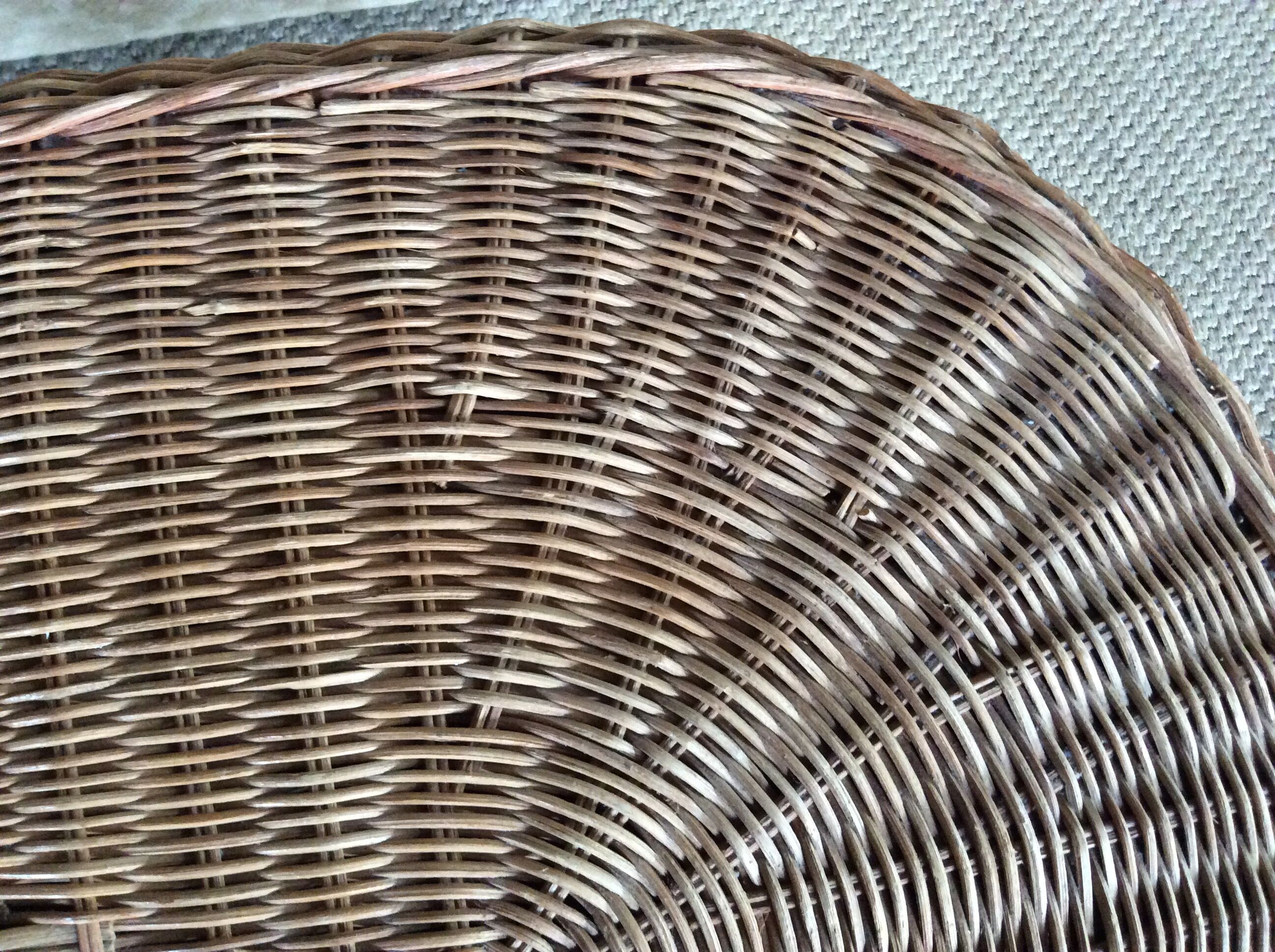 Rattan coffee table